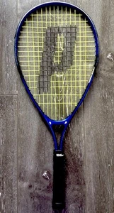 *Prince Tennis Ball Racquet / Racket Blue Black Extender Rad 8 Hit For Lines EUC - Picture 1 of 12