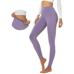 Womens Yoga Pants Tummy Control Yoga Leggings High Waisted Gym Leggings Runni... - Picture 1 of 6