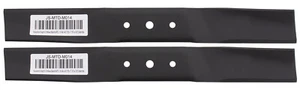 (2) Straight Low-Lift Blade fits Ferris® 1520843 5020843 32" 48" Deck - Picture 1 of 8