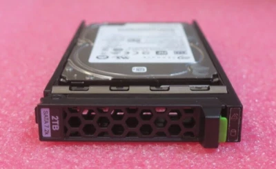 Fujitsu 2TB 7.2K SATA 6Gb/s 512E 2.5" Hot-Plug HDD Hard Drive S26361-F3907-L200 - Image 1 of 4
