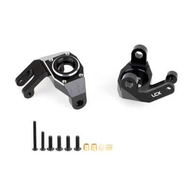 LCX 1/6 RC Crawler CNC Aluminum AR90 Front Axle Steering Knuckle for Axial SCX6 - Image 1 of 4