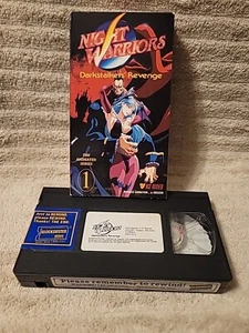 Night Warriors - Darkstalkers Revenge Vol. 1 (VHS, 1998, Dubbed) - Picture 1 of 3