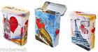 Metall Tabak Zigaretten Box Dose Case Etui  Motiv Design Serie Love City No 047