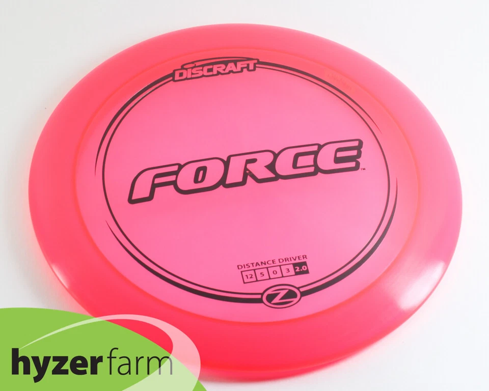 Discraft Z FORCE *elige tu peso y color* Hyzer Farm controlador de disco de golf Foto 1 de 1