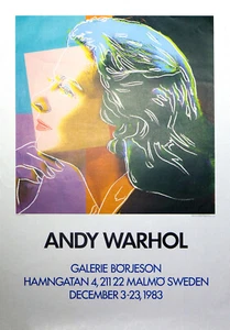 Andy WARHOL "Ingrid Bergman" 1983 Lithographic poster - Imagen 1 de 1