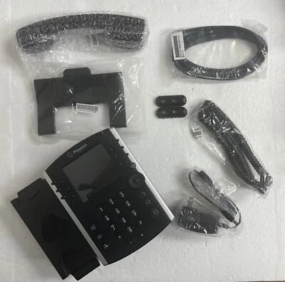 New Polycom VVx 410 VOIP Telephone Business Desk IP POE Phone - Image 1 of 3