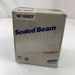 Wagner Sealed Low Beam Headlamp Head Light 4000 - Picture 1 of 4