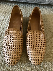 J. Mclaughlin Melva Leather Loafer Shoes Sz 9 - Picture 1 of 9