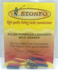 STONFO ART. 255 Fermagalleggianti Maxi Grande Mis. 2 - Peso Gr 1 L529 - Imagen 1 de 5