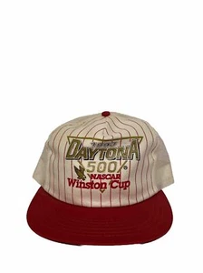 NWT Vintage 1993 Daytona 500 NASCAR Winston Cup Snapback Trucker Hat - Picture 1 of 8