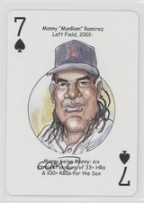 2007 Hero Decks Boston Red Sox Heroes Playing Cards Manny Ramirez #7S