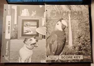 ACE School of Tomorrow Score key 1097-1099 for ENGLISH & WORD BUILDING new - Picture 1 of 1