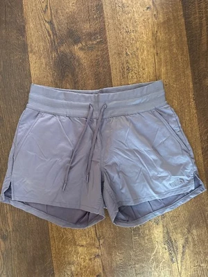 Mujeres NORTH FACE Afrodita Movimiento Pull On Pantalones Cortos Bolsillos Cordón Pequeño Púrpura Foto 1 de 4