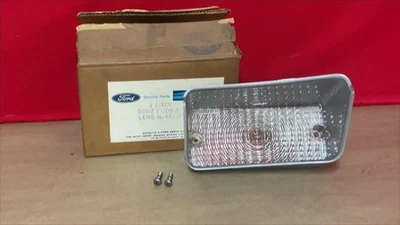 NOS FORD 70 71 TORINO RANCHERO COBRA GT D0OZ-13208-A LENTE LÁMPARA DE ESTACIONAMIENTO DERECHA Foto 1 de 4