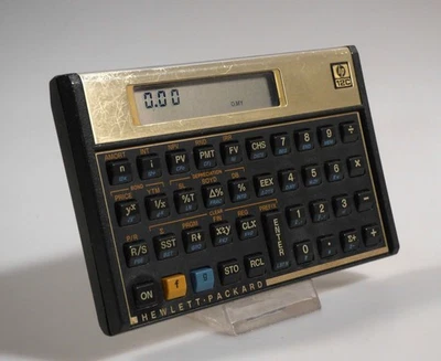 aa11/4  Hewlett-Packard  programmierbarer Taschenrechner HP-12C  80er Jahre - Image 1 of 4