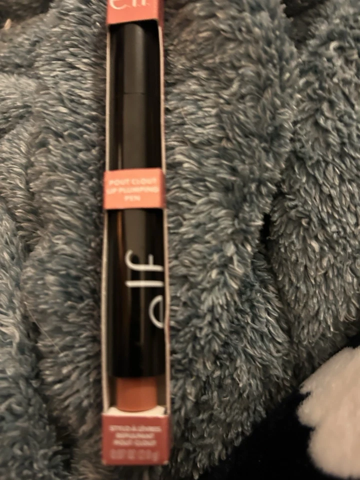 e.l.f. Pout Clout Lip Plumping Pen, Nourishing Balm Pinky Out Damaged Box - Image 1 of 1