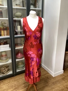 Monsoon satin shift dress size 10 - Picture 1 of 5