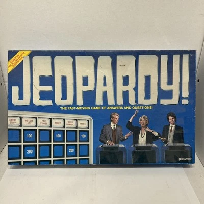 Vtg Jeopardy 1986 Board Game Based On The Hit TV Game Show Complete - Image 1 of 2