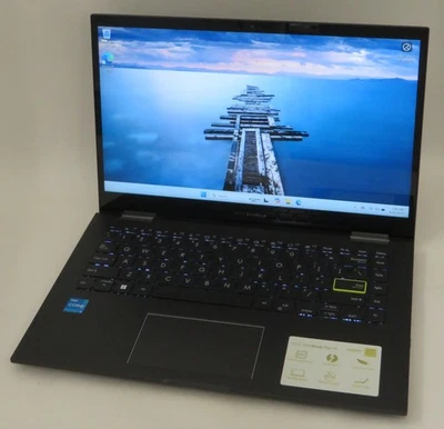 ASUS Vivobook Flip 14 TP470EA 14in Touchscreen i3-1115G4 3.0GHz 8GB 256GB WIN11 - Image 1 of 4