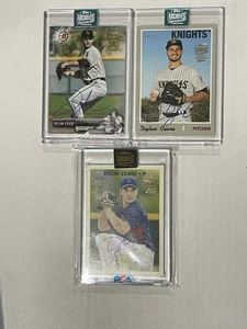 DYLAN CEASE 2022 TOPPS ARCHIVES 1/1 AUTO 2016 TOPPS HERITAGE MINORS XRC +2 More - Picture 1 of 10