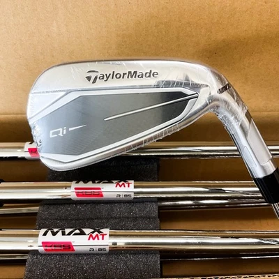 JUEGO DE 7 HIERROS TAYLORMADE Qi #5-PW, AW KBS MAX MT 85 ACERO REGULAR *CAJA ABIERTA 2608 Foto 1 de 4