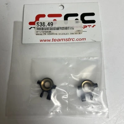 Nudillos de dirección de latón mecanizado CNC STRC para TRX-4m ST9732KBR Foto 1 de 4
