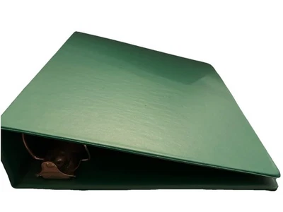 Avery Dennison  Heavy Duty 3” EZD Ring Binder  Notebook   Green 2 Pockets - Image 1 of 4