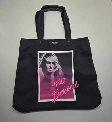 Bolso de mujer Victoria's Secret grande negro Hello Bombshell bolsillo bordado Foto 1 de 4