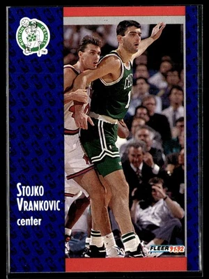 1991-92 Fleer Stojko Vrankovic RC Boston Celtics #251 - Image 1 of 2