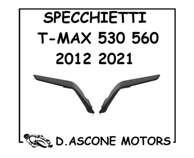 SPECCHI SPECCHIETTI PICCOLI A CARENA TMAX 530 2012 2013 2014 2015 2016 2017 2018 - Immagine 1 di 4