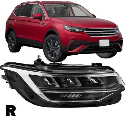 Faro reflector LED para 22-24 Volkswagen Tiguan S/SE RH lado derecho del pasajero Foto 1 de 4