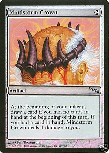 MTG - Mirrodin - Mindstorm Crown - Foil - NM - Image 1 of 1