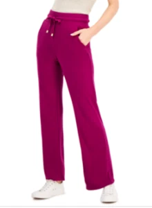Inc International Concepts Knit Sweatpants - Autumn Berry - Large - Picture 1 of 1