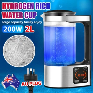2L 220V Electric Hydrogen Rich Alkaline Water Ionizer Generator Machine Home - Picture 1 of 12
