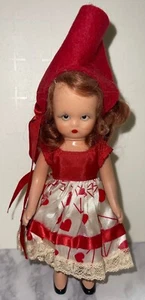 Nancy Ann Vintage Valentine Heart  Storybook Hard Plastic Doll Sleepy Eyes SB-1 - Picture 1 of 11
