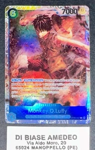 BANDAI MONKEY. D.LUFFY FOIL OP02-062 SR PARAMOUNT WAR ENGLISH ONE P CARD GAME! - Bild 1 von 3