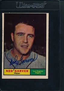 1961 Topps #331 Ned Garver Angels Signed Auto *43729 - Picture 1 of 1
