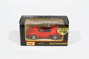 Maisto Motorized 4.5" Porsche 911 Speedster Red Diecast Model NIB - Picture 1 of 2