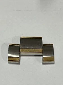 Bulova Precisionist 96B130 Two Tone Men's Watch Extra Link 20mm - Picture 1 of 4