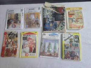 8 Simplicity butter Rick McCall's vogue home Decorator sewing patterns and... - Picture 1 of 24
