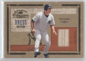 2004 Donruss Classics Dress Code Game-Used Bat /50 Jason Giambi #DC-18