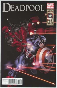 Deadpool #34 (2008) - 8.0 VF *Captain America Anniversary Variant* 1:15 - Picture 1 of 2