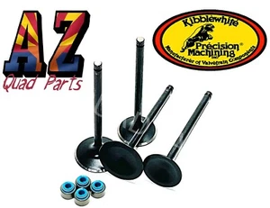 02-06 Honda CRF450R CRF 450R Kibblewhite Head Intake Exhaust Valves & Seals Set - Picture 1 of 1
