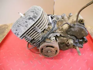 SUZUKI DS125 ENGINE (FOR PARTS, WELDED SHIFTER, FROZE UP) #2075 - Picture 1 of 8