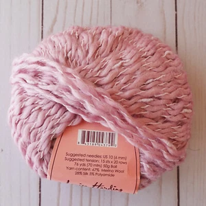 Louisa Harding Rossetti Yarn~Lot of 8 ~ #3 Pink ~ Wool Silk ~ Chunky Yarn - Picture 1 of 4
