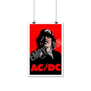AC/DC Angus Young Uniform High Voltage Era Poster Wall Art Print - Picture 1 of 6