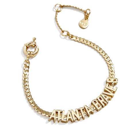 BaubleBar Atlanta Braves Curb Bracelet Cover
