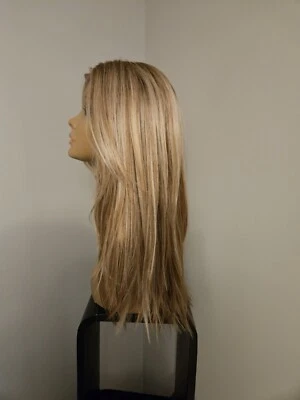 Women's FULL LACE FRONT MIXED Blonde LAYERED STRAIGHT HAIR WIG  New - Image 1 of 4