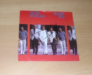 PETER SCHILLING, original signed 7`Inch Single -- AUSVERKAUF - Bild 1 von 1
