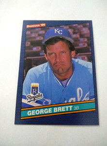 1986 Donruss Baseball George Brett #53 HOF Set Break NM-MT